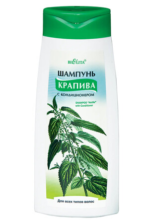 Шампунь с кондиционером для всех типов волос, 480 мл Bielita