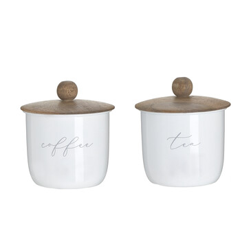 Банка с крышкой (2 шт.) 26х13х12 Inart