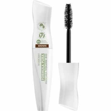 Тушь для ресниц formula pura mascara volume bio, тон: коричневый, 12 мл Deborah Milano