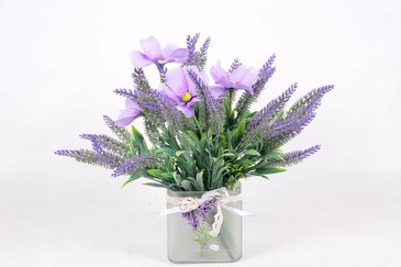 Лаванда в кубике AltFlowers