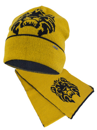 Комплект зимний (шапка и шарф) Fishka