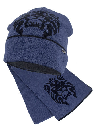 Комплект зимний (шапка и шарф) Fishka