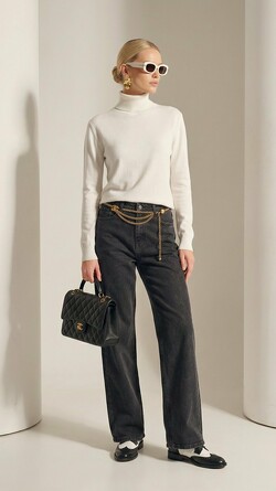 Джинсы Nastya Sergeeva by May Be