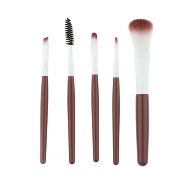 Набор кистей косметических в тубусе (5 шт.) Dewal Beauty
