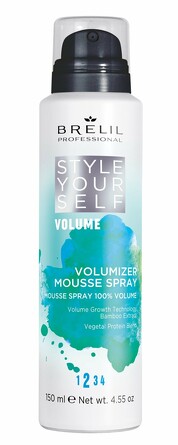 Мусс-спрей для укладки волос со 100% эффектом Style Your Self, 150 мл Brelil