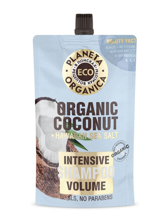 Шампунь для объема волос ECO Organic coconut, 200 мл Planeta Organica