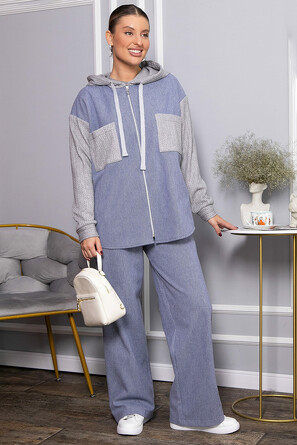 Костюм (рубашка на молнии и брюки) Лэрис LT Collection