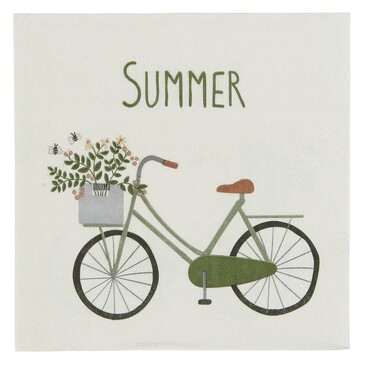 Бумажные салфетки Bicycle and Summer 33x33 см 20 шт Ib Laursen