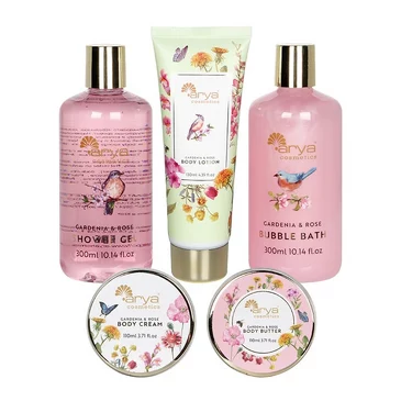 Подарочный набор косметики для ванной Bloom (5 пр.) Arya Home