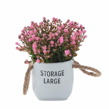 Композиция цветочная в кашпо 17x17x18 см the Mia