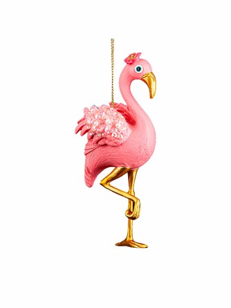 Украшение Розовый фламинго 12см ErichKrause Decor