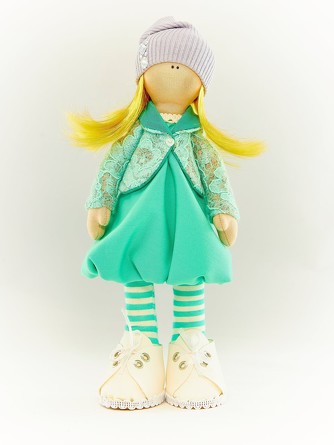 Интерьерная кукла Мила Мануфактура игрушек Dollru