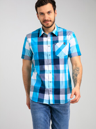 Рубашка мужская (regular fit) Nautical Mile Family Look PlayToday