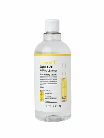 Тонер для лица с экстрактом лимона Lemon' C Squeeze Ampoule Toner 500 мл It'S Skin