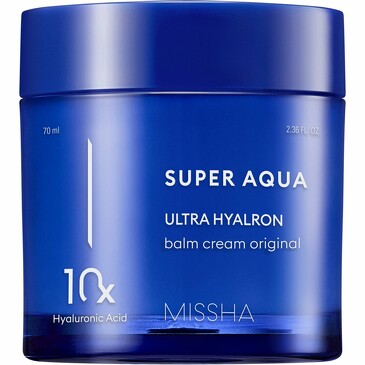 Крем-бальзам для лица увлажняющий Super Aqua Ultra Hyalron, 70 мл Missha