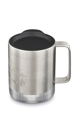 Термокружка Camp Mug 12oz (355 мл) Mountain Brushed Stainless Klean Kanteen