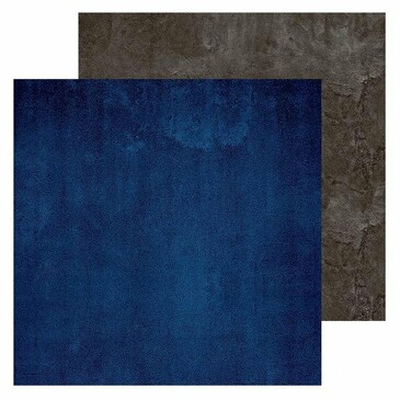 Фотофон двусторонний Синий‒серый, 45х45 см, 980 г/м Арт Узор