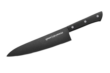 Нож кухонный Shadow Шеф с покрытием Black-coating 208 мм Samura