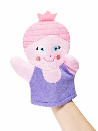 Мочалка-варежка. Принцесса, 200х245 мм Individual Vision