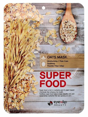 Маска на тканевой основе super food oats mask Eyenlip