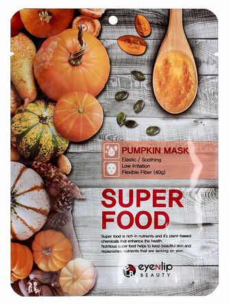 Маска на тканевой основе super food pumpkin mask Eyenlip