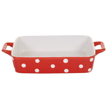 Форма для выпечки Red small with dots 29,5x17x5 см Isabelle Rose Home