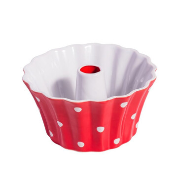 Форма для выпечки Red round small with dots 20 см Isabelle Rose Home