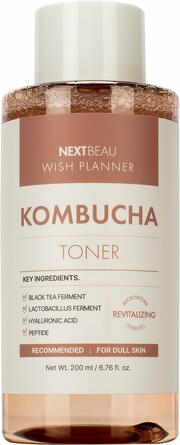Тонер с комбучей, пробиотиками и гиалуроновой кислотой, 200 мл Nextbeau