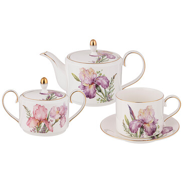 Сервиз чайный Irises (6 пер., 14 пр.) Lefard