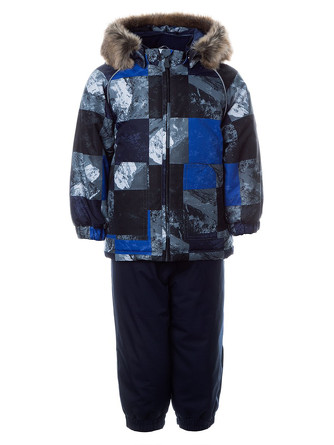 Комплект зимний (куртка, полукомбинезон) Huppa