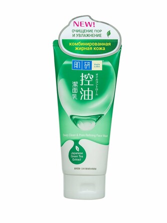 Крем-пенка для умывания лица Глубокое очищение пор и увлажнение, 100 г, Hada Labo