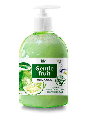 Мыло жидкое лайм и цветы белого чая 500 мл Iris Cosmetic