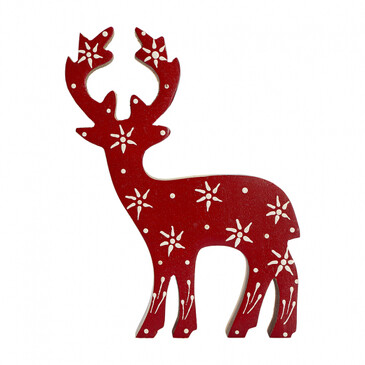 Декор новогодний Reindeer Cupid из коллекции New Year Essential, 18 см Tkano