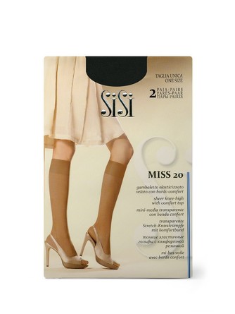 Гольфы (2 упаковки по 2 пары) Miss 20 new Sisi