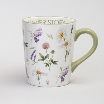 Кружка Flower Story (13х9,5х10,5 см, 400 мл) Agness