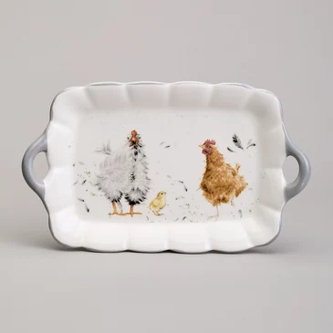 Блюдо Funny Hens 23,5х14х2,5 см Lefard