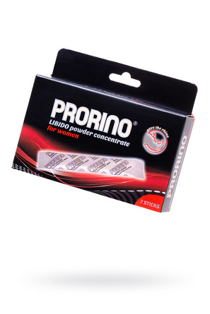 БАД для женщин (7 саше-пакетов) Ero Prorino black line Libido Hot