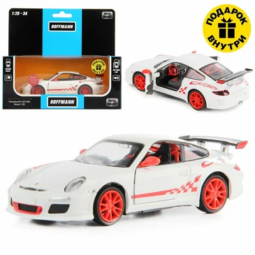 Машина металлическая Porsche 911 GT3 RS (997), 1:32 Hoffmann