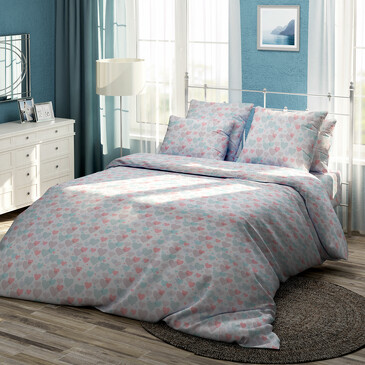 Комплект постельного белья Нежное сердце Самойловский Текстиль