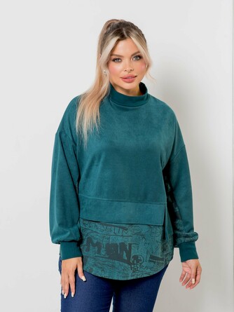 Блузка длинный рукав Novita