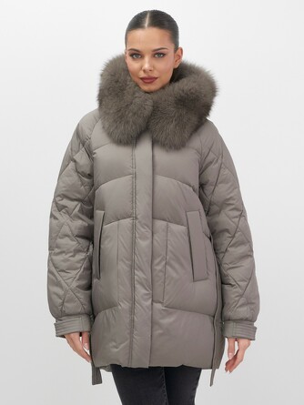 Куртка зимняя с мехом и капюшоном MTForce