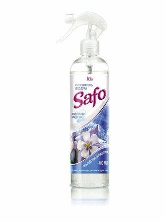 Освежитель воздуха жидкий Альпийская свежесть Safo 400 мл Iris Cosmetic