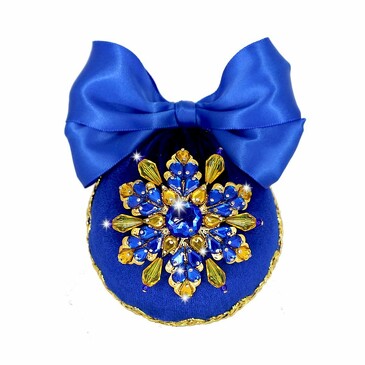 Набор для творчества. Новогодний
шар Снежинка синяя Волшебная мастерская