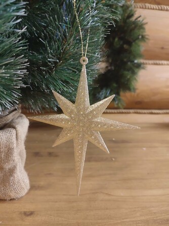 Украшение ёлочное. Вифлеемская звезда, 17 см ForestMarket