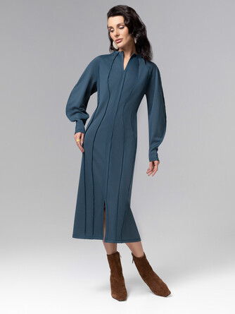 Платье-футляр с акцентными швами Больше, чем просто платье Charuttimoda