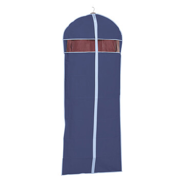 Чехол для одежды (синий) с прозрачным окошком Rayen
