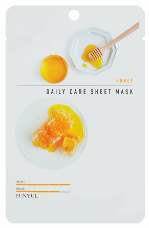 Тканевая маска для лица с экстрактом меда, 22г Eunyul