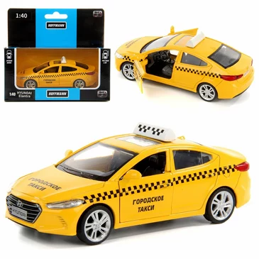 Машина 1:40 Hyundai Elantra Taxi Hoffmann