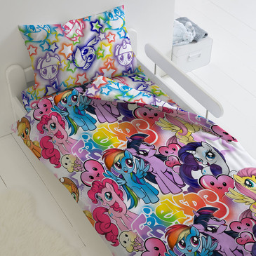 Комплект постельного белья Neon My Little Pony Граффити