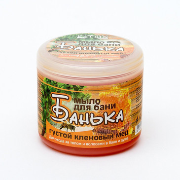 Густое мыло для бани Густой кленовый мёд 450 гр Laboratory Katrin
